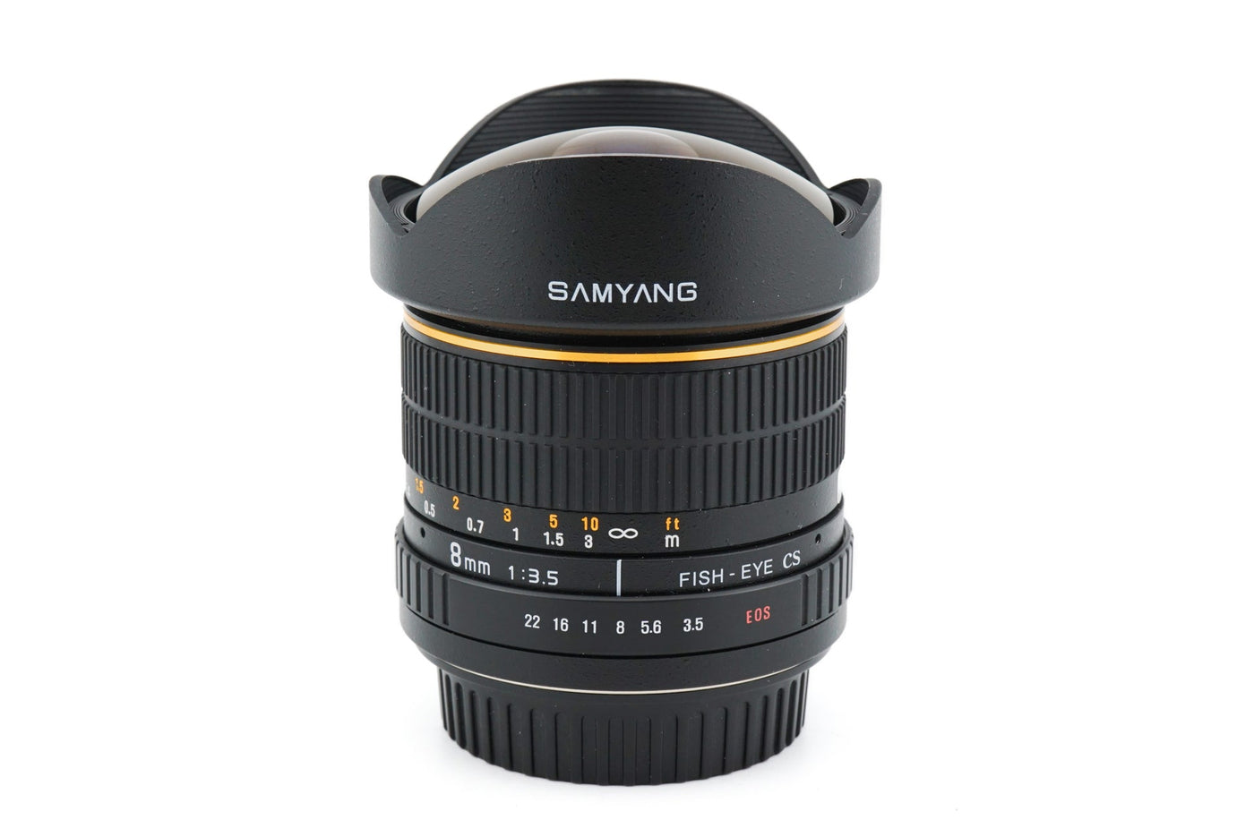 Samyang 8mm f3.5 Fish-Eye CS Lens · hoofdafbeelding
