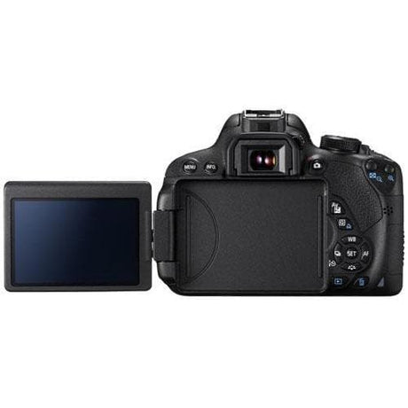EOS 700D SLR - Zwart + Canon EF-S 18-55mm f/3.5-5.6 IS II f/3.5-5.6
