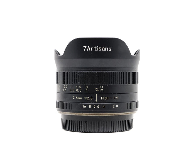 7Artisans 7.5mm f/2.8 II - Micro Four Thirds Fit de segunda mano en Camera Market