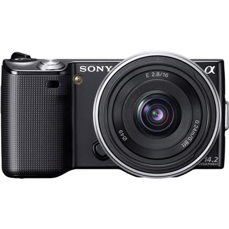 Nex-5 - Noir + Sony E PZ 16-50mm f/3.5-5.6 OSS f/3.5-5.6