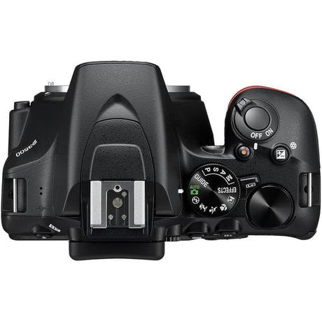 SLR D3500 - Zwart + Nikon AF-S DX Nikkor 18-55mm f/3.5-5.6G VR f/3.5-5.6