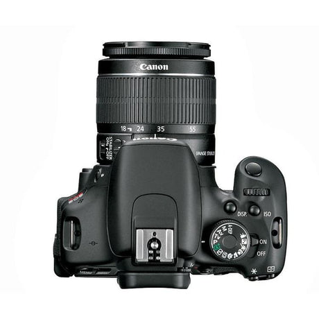 EOS Rebel T3I SLR - Zwart + Canon Zoomlens EF-S 18-55mm f/3.5-5.6 IS II
