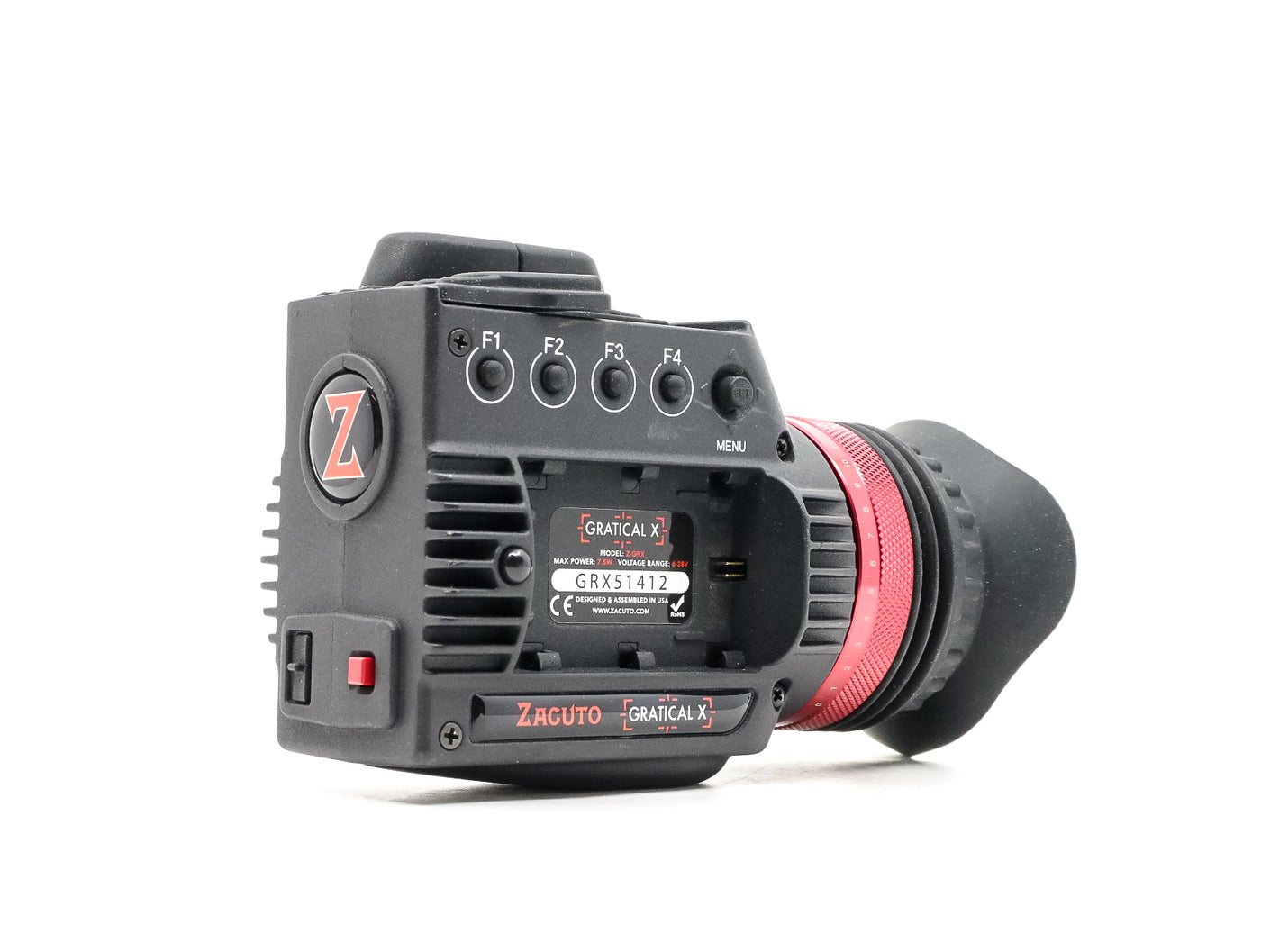 Zacuto Gratical X Micro OLED EVF | Camera Market · hoofdafbeelding