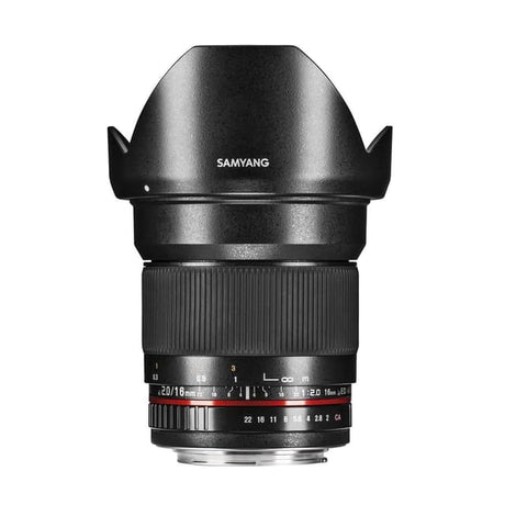 Walimex Pro 16mm f/2.0 Lenzen