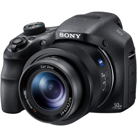 CyberShot DSC-HX350 Appareil Photo Bridge - Noir + Sony Carl Zeiss Vario-Sonnar T 4.3-215mm f/2.8-6.3