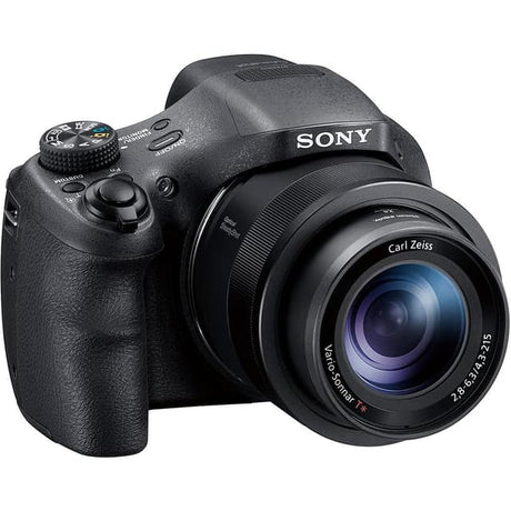 CyberShot DSC-HX350 Appareil Photo Bridge - Noir + Sony Carl Zeiss Vario-Sonnar T 4.3-215mm f/2.8-6.3