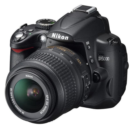 SLR D5000 - Zwart + Nikon AF-S DX Nikkor ED 18-55mm f/3.5-5.6G II