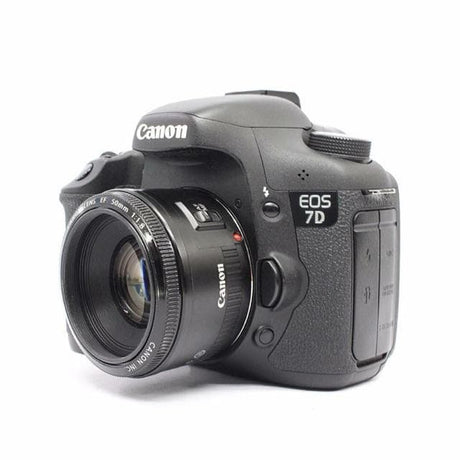 Reflex EOS 7D - Zwart + Canon EF 50mm f/1.8 II f/1.8