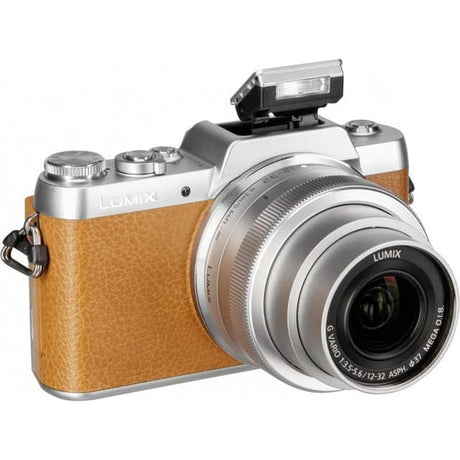 Lumix DMC-GF7 - Marron + Panasonic Lumix G Vario 12-32 mm f/3.5-5.6 MEGA OIS ASPH f/3.5-5.6
