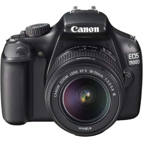 Réflex EOS 1100D - Zwart + Canon EF-S 18-55 mm f/3.5-5.6 III