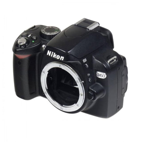 D60 DSLR - Noir