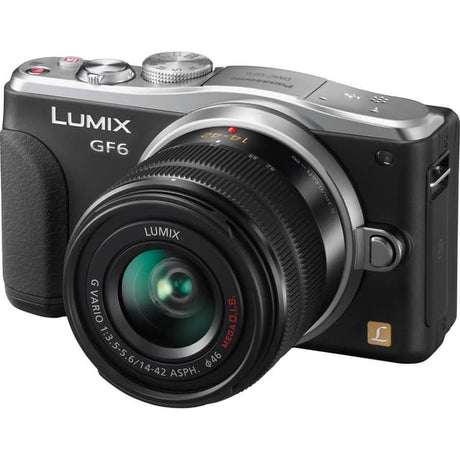 DMC-GF6 - Noir/Argent + Panasonic Lumix G Vario 14-42mm f/3.5-5.6 ASPH OIS + 45-150mm f/4.0-5.6 ASPH f/3.5-5.6 + f/4.0-5.6