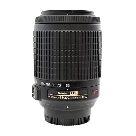 SLR D5100 - Zwart + Nikon DX AF-S 55-200mm f/4-5.6G ED VR