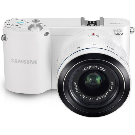 NX1000 - Blanc + Samsung Samsung NX 20-50 mm f/3,5-5,6 ED f/3,5-5,6