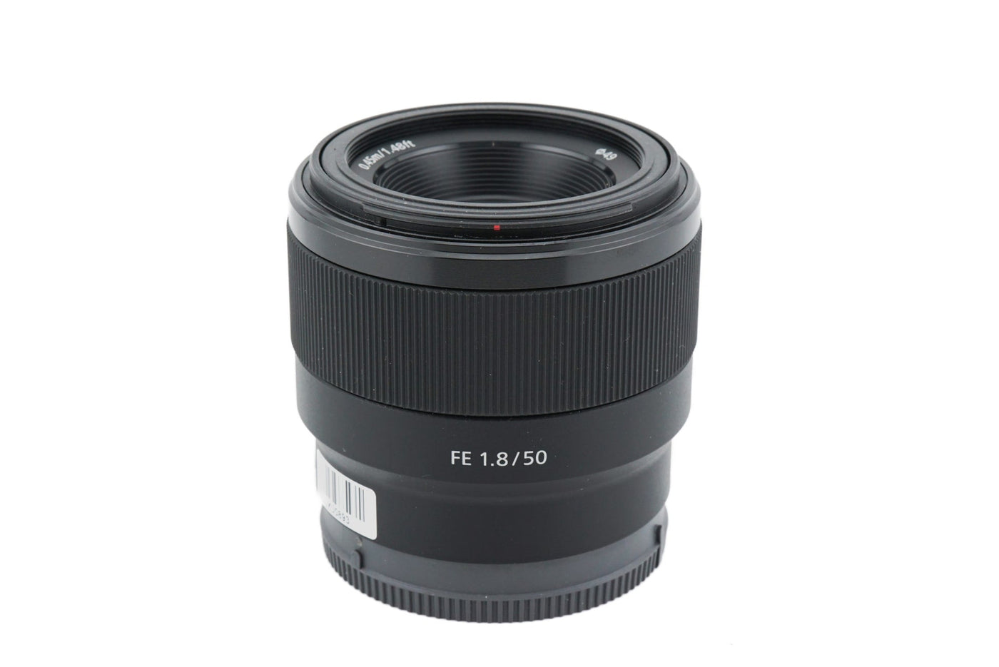 Sony 50mm f1.8 FE - (Sony E-mount) Zwart · hoofdafbeelding