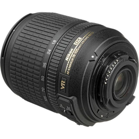 SLR D3200 - Zwart + Nikon AF-S DX Nikkor 18-105mm F3.5-5.6G ED VR f/3.5-5.6