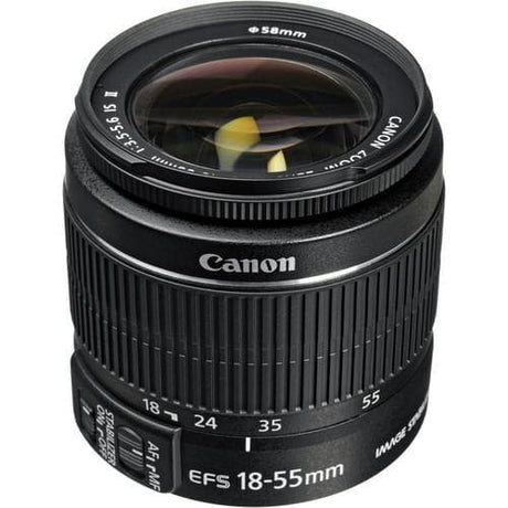 EOS 400D Spiegelreflex - Zwart + Canon Zoomlens EF-S 18-55 mm f/3.5-5.6 II