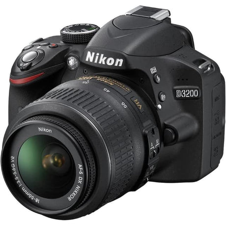 SLR D3200 - Zwart + Nikon AF-S DX Nikkor 18-55mm f/3.5-5.6G VR II f/3.5-5.6