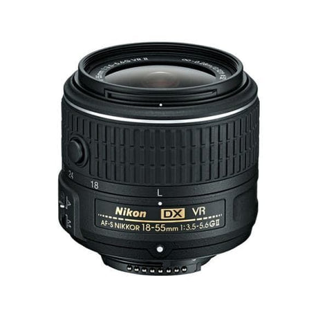 SLR D3200 - Zwart + Nikon AF-S DX Nikkor 18-55mm f/3.5-5.6G VR II f/3.5-5.6