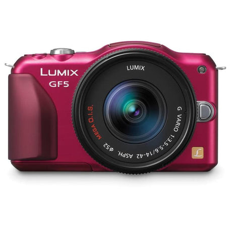 Lumix DMC-GF5 - Rose + Lumix G 14-42 mm f/3.5-5.6