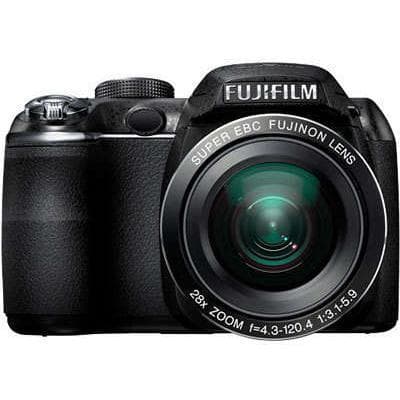 Appareil Photo Compact FinePix S3400 - Noir + Objectif Fujifilm Super EBC Fujinon Zoom 28X 24-672mm f/3.1-5.9