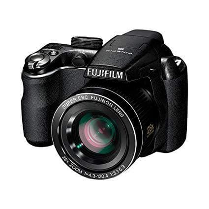 Appareil Photo Compact FinePix S3400 - Noir + Objectif Fujifilm Super EBC Fujinon Zoom 28X 24-672mm f/3.1-5.9