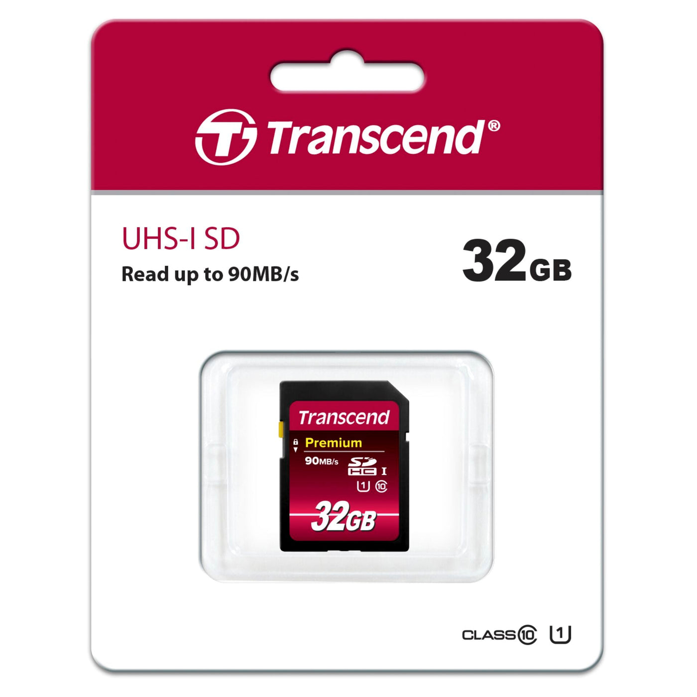 Transcend SDHC 32 Go Classe 10 UHS-I 400x Premium · image principale
