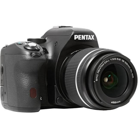 K50 Reflex - Noir + Pentax 18-55mm f/3.5-5.6 WR f/3.5-5.6