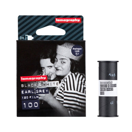 120 Lomography Earl Grey ISO 100 Pack de 3 : Date de péremption 11/2023