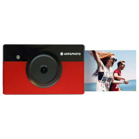 Realipix Mini S Snapshot - Noir/Rouge + Agfaphoto 25,4 mm f/2,2