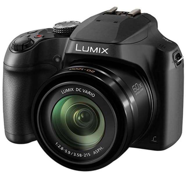 Lumix DC-FZ80 Bridge Camera - Black + Lumix Lumix DC Vario ASPH 20-1200 mm f/2.8-5.9 f/2.8-5.9 de segunda mano en Camera Mark
