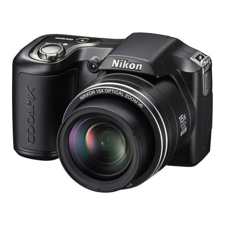 Appareil Photo Bridge Coolpix L100 - Noir + Nikon Nikkor 15x Zoom Optique VR 5.0-75.0mm f/3.5-5.4