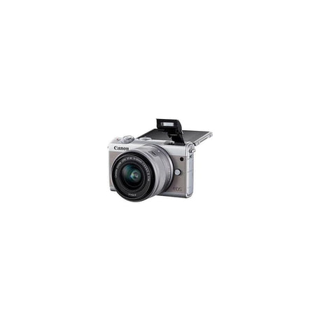 EOS M100 - Gris + Objectif Canon Zoom EF-M 15-45 mm f/3.5-6.3 IS STM f/3.5-6.3
