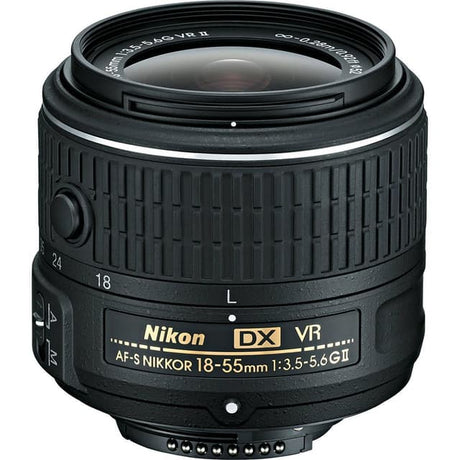 Réflex D5000 - Noir + Canon AF-S DX Nikkor 18-55mm f/3.5-5.6G VR II + AF-S DX Nikkor 55-200mm f/4-5.6G ED f/3.5-5.6 + f/4-5.6