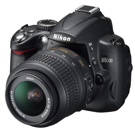 SLR D5000 - Zwart + Nikon AF-S DX Nikkor 18-55mm f/3.5-5.6G VR