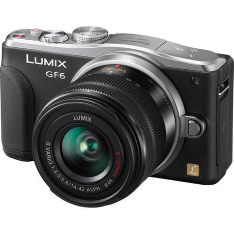 Lumix DMC-GF6X - Noir + Panasonic Lumix G Vario 14-42mm f/3.5-5.6 II ASPH Mega OIS f/3.5-5.6