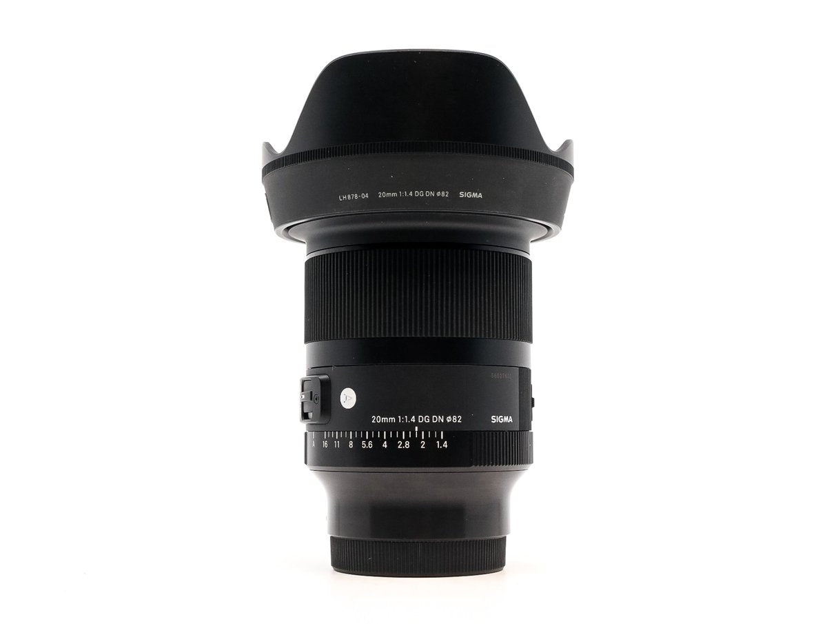 Sigma 20mm F/1.4 DG DN ART - Voor Sony FE · hoofdafbeelding