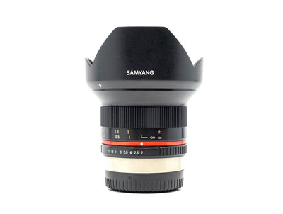 Samyang 12 mm f/2 NCS CS - Monture Fujifilm X