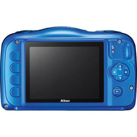 Coolpix S33 Appareil Photo Compact - Bleu + Zoom Optique Nikon Nikkor 30-90mm f/3.3-5.9