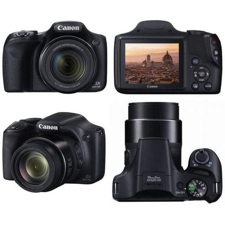 Appareil Photo Bridge PowerShot SX400 IS - Noir + Canon Zoom Lens 42x IS 24-720mm f/3.4–5.8