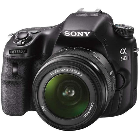 SLT-A58 Reflex - Noir + Sony Sony DT 18-55mm f/3.5-5.6 SAM II f/3.5-5.6