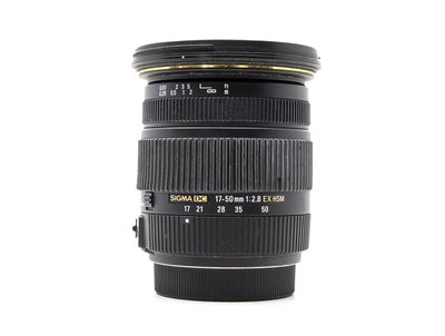 Sigma 17-50mm f/2.8 EX DC - Monture Sony A
