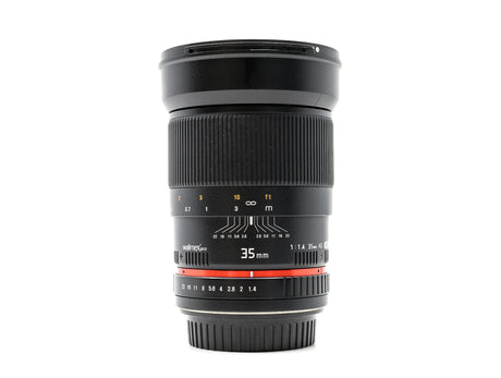 Walimex Pro 35mm f/1.4 AS UMC - Geschikt voor Canon EF