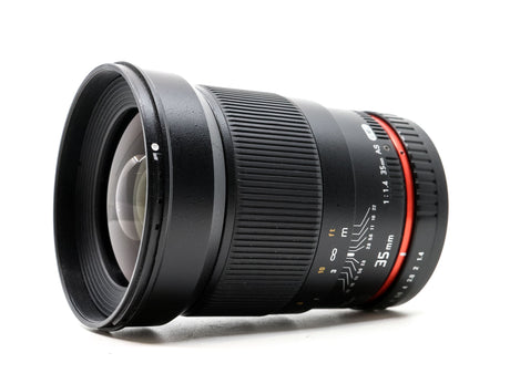 Walimex Pro 35mm f/1.4 AS UMC - Geschikt voor Canon EF