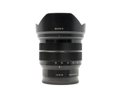 Sony E 10-18mm f/4 OSS Lens | Bredehoekzoom voor Sony E-mount