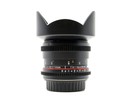 Rokinon 14mm T3.1 Cine ED AS IF UMC - Monture Canon EF