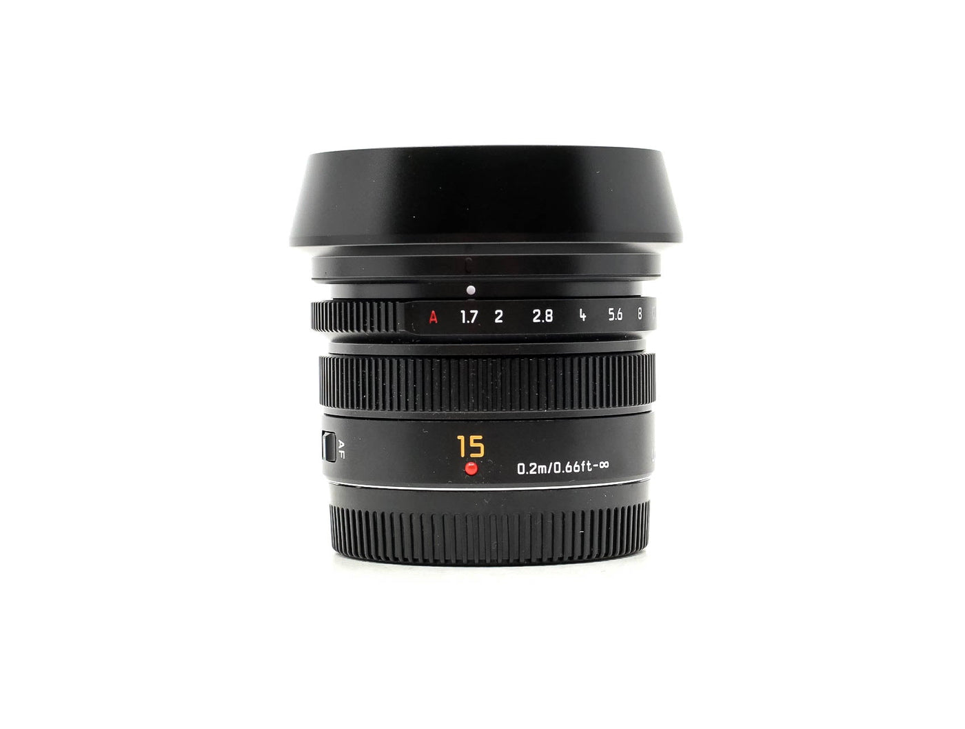 Panasonic Leica DG Summilux 15mm f/1.7 ASPH. · hoofdafbeelding