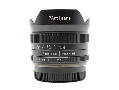 7Artisans 7.5mm f/2.8 II - Monture Fujifilm X