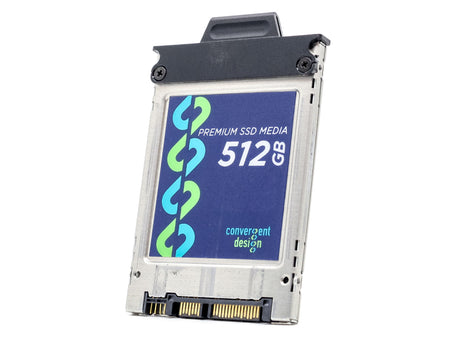 Convergent Design 512 Go SSD Premium pour Odyssey 7/7Q/7Q+