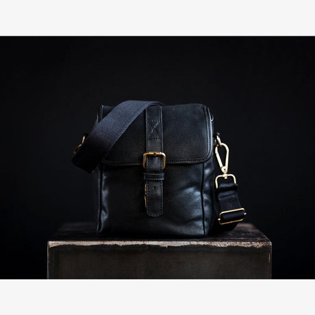 Berlin Zwarte Gewaxte Canvas Cameratas